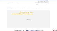 Desktop Screenshot of offshorefinancialcenter.com