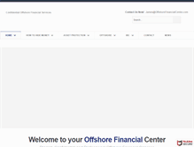 Tablet Screenshot of offshorefinancialcenter.com